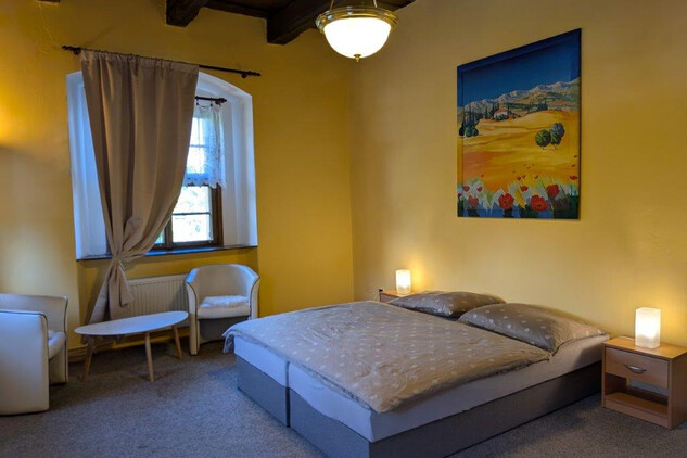 Foto velký apartmán - dvoulůžková ložnice