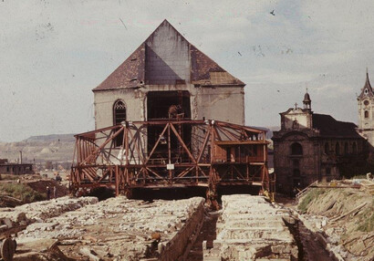 Foto archiv kostel Most